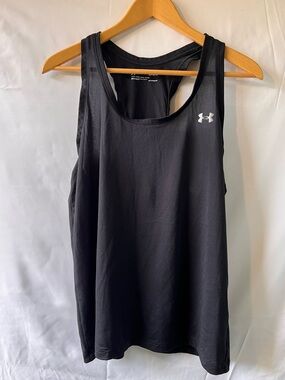 LG Black Racerback Performance Tank Top